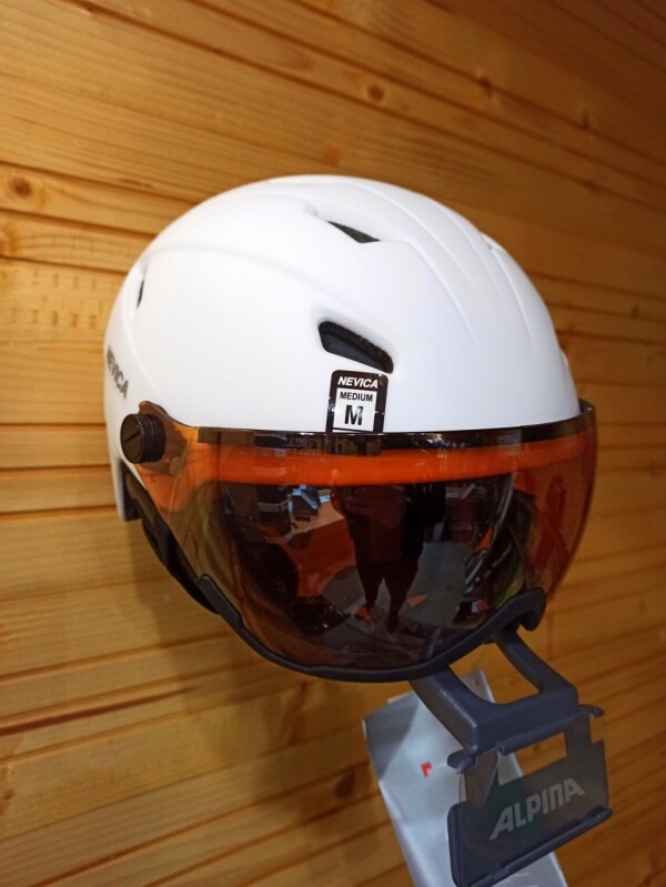 PRILBA NEVICA ŠTÍTOVÁ PRILBA WHITE 55-59CM